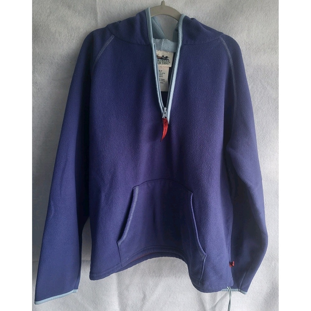 vintage northern reflections women's‎ hoodie small s/p purple zip up